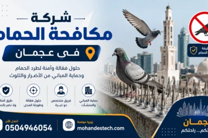 شركة مكافحة الحمام في عجمان |0504946054| تركيب اشواك