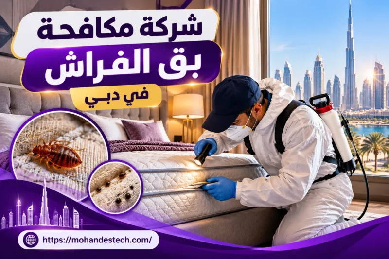 شركة مكافحة بق الفراش في دبي